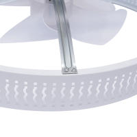 Ventilador de Techo LED Inteligente 220V, 20.5 Pulgadas, Luz Cálida, Luz Neutra, Luz Blanca - details 9