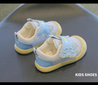 Zapatos deportivos para bebé con estampado de pata de perro, velcro antideslizante para niños y niñas, material sintético en la puntera, para toda temporada. - details 3
