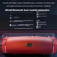 Altavoz Bluetooth envolvente 3D de audio inalámbrico para exteriores Caixa de Bluetooth 200W graves portátiles de alta potencia TWS/FM (negro) - details 2
