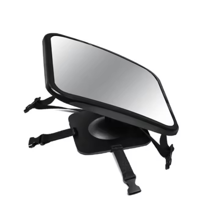 Espejo Bebé Coche, Espejo Ajustable Asiento Trasero Coche, Reposacabezas, Niño, Accesorios Monitor de Seguridad Bebé - 1