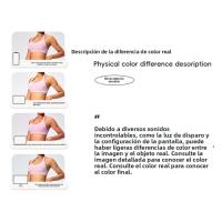 Sujetador deportivo de estilo europeo y americano con cuello halter, alta elasticidad, nylon mate, gran espalda abierta, top de yoga para mujeres - details 20
