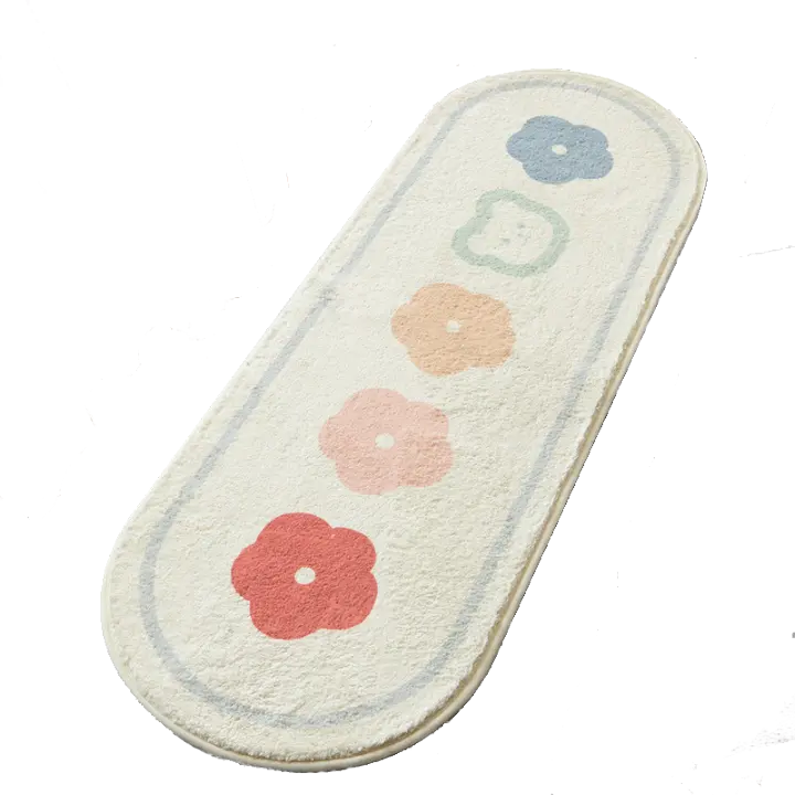 Alfombra suave y esponjosa para dormitorio de niños, alfombrilla antideslizante para habitación de niños, alfombrilla larga para sala de estar - 1