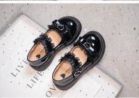 Zapatos de cuero para niña, calzado de princesa de encaje con suela suave, moda Lolita para fiesta, temperamento elegante, primavera y otoño, 2024 - details 11