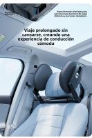 Almohada cervical para coche de 3 ejes |   Ganchos Dobles + Memoria Ortopédica |   Soporte Lumbar Ajustable |   Diseño Lateral para Dormir |   Universal para todos los coches |   Miravia España" - details 14