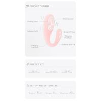Embalaje privado Sexy inalámbrico Bluetooth G Spot consolador vibrador APP Control remoto usar huevo vibrador clítoris bragas femeninas juguetes sexuales para adultos - details 16
