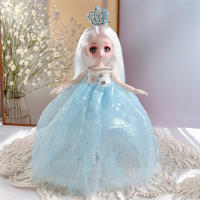 Vestido con bisagra de ojos simulados, muñeca de articulaciones extraíbles, Linda muñeca, regalo de cumpleaños, 23cm - details 5