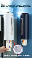 Soporte de almacenamiento de pared sin perforación del extractor de Copa desechable - details 0