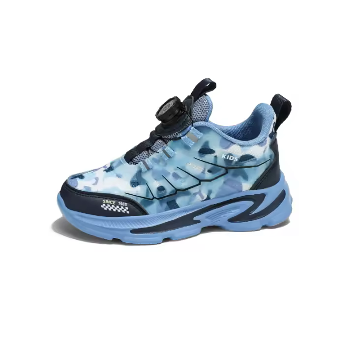 Zapatos de malla de verano transpirables para niños, calzado deportivo para exteriores, zapatos para correr de suela blanda para niños y zapatos de baloncesto antideslizantes de moda - 1