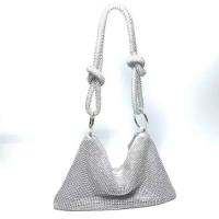 Bolso de Noche de Diamantes de Imitación Hecho a Mano Bolso Cruzo y de Hombro con Diamantes Completos - details 5