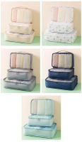 Bolsa de viaje multiusos para almacenamiento de ropa, organizador de maquillaje, sujetador portátil, artículos de tocador, Maleta contenedor, 3 piezas - details 7