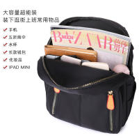 Mochila Oxford negra impermeable para mujer, bolso escolar antirrobo de gran capacidad, bolso de viaje, bolso de hombro - details 11