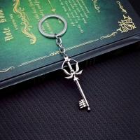 LLavero de Kingdom Hearts para hombres, llaveros de arma, accesorios de juego, llavero de coche, llavero colgante - details 4