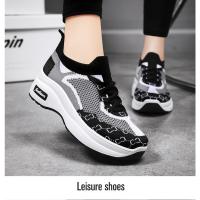 Zapatos deportivos informales con cordones transpirables para mujer, zapatillas de deporte de moda - details 7