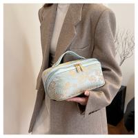 Nueva y elegante bolsa de cosméticos bordada para mujer, viaje portátil, artículos de tocador de gran capacidad y bolsa de almacenamiento - details 0
