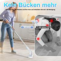 Cepillo de Limpieza Eléctrico Cepillo de Frotar el Ducha con 2 Velocidades y Mango Largo - details 5