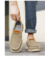 Los zapatos de lona para hombre son ligeros e informales, y los pies de los zapatos de tela son anchos. - details 9