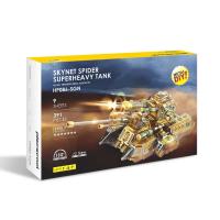 Piececool-rompecabezas de Metal 3D Skynet Spider, modelo de tanque superpesado, Kits de construcción, juguete DIY para adolescentes - details 8