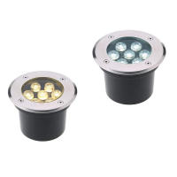 Luz de Viaje Subterránea LED Iluminación de Jardín al Aire Libre Acero Inoxidable - details 7