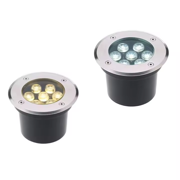 Luz de Viaje Subterránea LED Iluminación de Jardín al Aire Libre Acero Inoxidable - 1