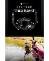 HISTAR-carrete de pesca giratorio, cuerpo de carbono 5,2: 1, resistencia al agua salada 800 1000 2500, ultraligero, 11 rodamientos de bolas - details 4