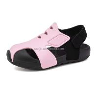 Nuevas sandalias deslizantes de playa planas Eva para el hogar, zapatos deportivos para caminar para niños, zapatos de verano para niños, zapatillas de regreso a la escuela, marca 28-35 # - details 4