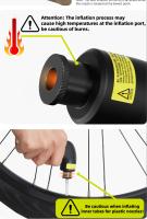Bomba eléctrica de bicicleta Mini bomba de aire portátil tubo de aire de bomba de aire de coche de carretera de montaña - details 7