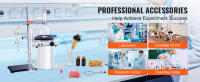 SucceBuy Kit de destilación de aceites esenciales, aparato de 500 ml, cristalería 3.3 Boro con placa calefactora de 1000 W, junta 24/40, juego de laboratorio de 33 piezas - details 4