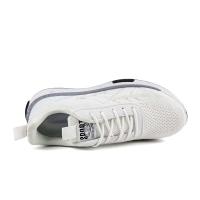 Venta al por mayor, personalizadas, cómodas, transpirables, blancas, informales, tendencia de moda, todo fósforo, zapatillas deportivas para correr, zapatos de estilo para caminar - details 3