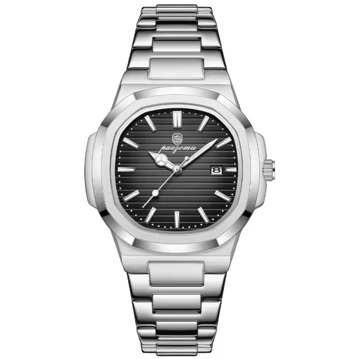Reloj de pulsera para hombre Reloj semanal luminoso resistente al agua - 1