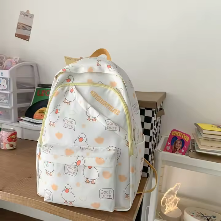 estudiante, hombros, chicas, viaje, mochila escolar, mochila, mochila, gran capacidad, fresco y dulce, nailon - 1