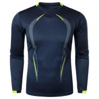 Ropa de entrenamiento físico de secado rápido de manga larga para hombre de otoño, camiseta deportiva ligera y transpirable para exteriores para hombre - details 2