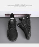 Zapatos De Deporte Para Hombre Con Superficie De Malla Transpirable Moda Versátil Para Correr Y Usar En Exteriores Talla Verdadera - details 10