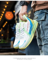 Nueva pareja de zapatillas deportivas de media ayuda, resistentes al desgaste, para baloncesto. - details 15