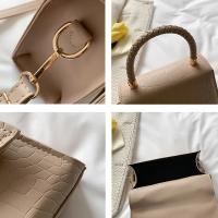 Bolso de Cuero Pequeño de Diseñador de Moda Bolso Cruzado de Lujo con Asa para Mujer - details 27