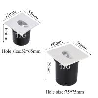 Lámpara de Pared LED Incorporada en Escalera Luz Nocturna para Interiores 3W AC85-265V - details 2
