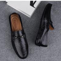 Zapatos informales de cuero sin cordones, mocasines para Hombre, primavera y verano, talla grande 48 49, mocasines para Hombre - details 4