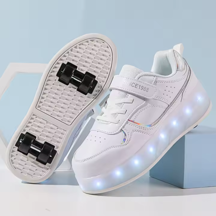 Estudiantes Mob Zapatos Correr Zapatos Deportivos Patines Zapatos Rueda Invisible - 1