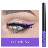 HANDAIYAN Juego de delineador de ojos líquido mate de 12 colores, delineador de ojos colorido intenso metálico resistente al agua, larga duración, punta ultrafina a prueba de manchas - details 24