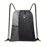 Mochila minimalista casual con cordón, mochila de uso diario versátil informal para exteriores - details 4
