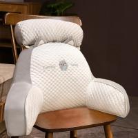 Almohada de lectura triangular de seda Ideal para embarazadas, respaldo grande, almohadas para sofá y cama - details 4