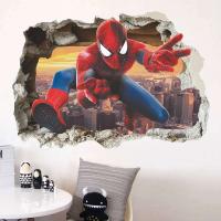 Pegatinas de Spiderman 3D Arte Mural de Película Animada para Habitación de Niños - details 2