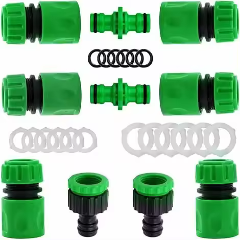 10 Packs de Conectores para Mangueras de Jardín para Exterior - 1