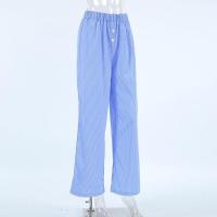 Pantalones de pierna ancha de cintura alta para mujer Moda estilo coreano - details 6