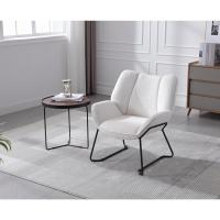 Sofá de Salón Moderno de Lino Estilo de Descanso con Brazo para Dormitorio - details 26