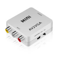 Convertidor de 1080P con Adaptador de Audio Mini VGA a AV RCA para TV Box, PC, Monitor, 3,5mm - details 4