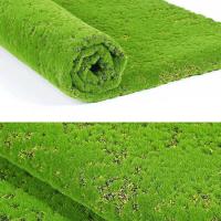 Plantas DIY, césped falso, hojas simuladas realistas de larga duración, verde, 50x50cm, alfombra de musgo artificial, jardín - details 14