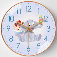 Reloj de dibujos animados creativo con personalidad de 8 pulgadas y 20cm, reloj rojo de red simple y moderno - details 3
