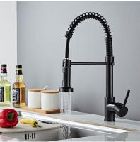 Grifo de resorte para cocina, agua fría y caliente - details 16