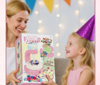 Juguetes para niñas DIY, ramo de tela hecho a mano para niños, conjunto artesanal, máquina de grabado en relieve, juguetes educativos interactivos para niños - details 14