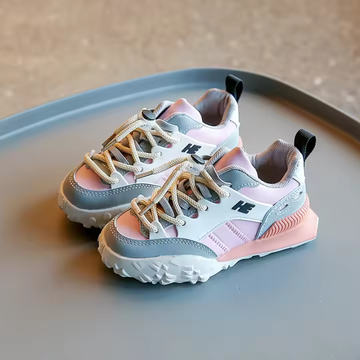 Zapatillas deportivas transpirables para niño y niña, zapatos cómodos para correr, informales, suaves, a la moda, para primavera y otoño - 1